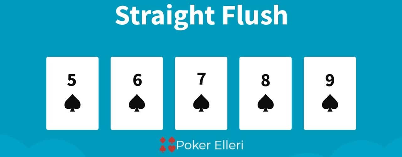 poker elleri - flos (straightflush)