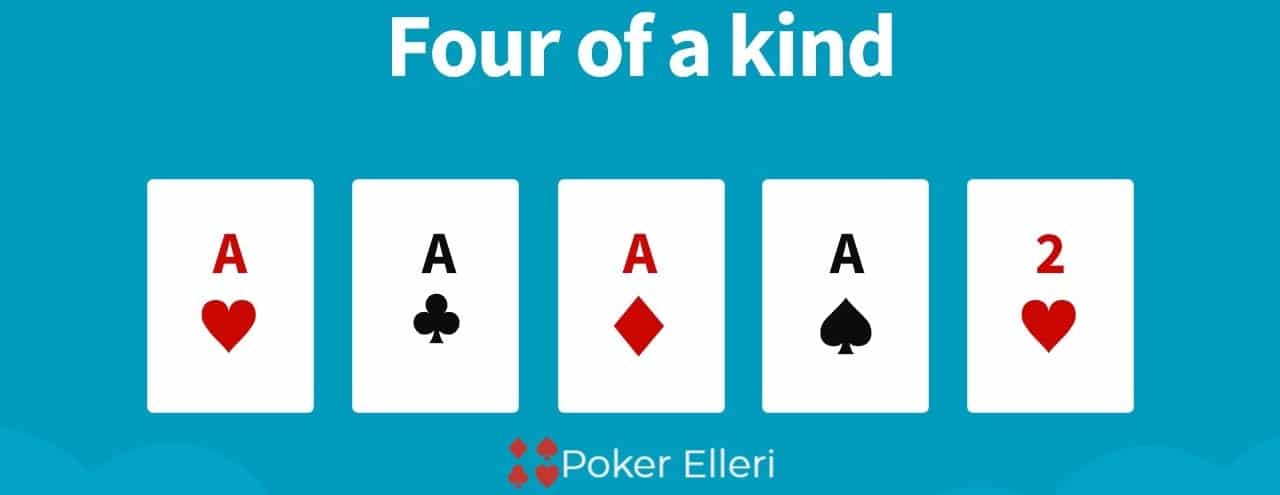 poker elleri - kare (four of a kind)