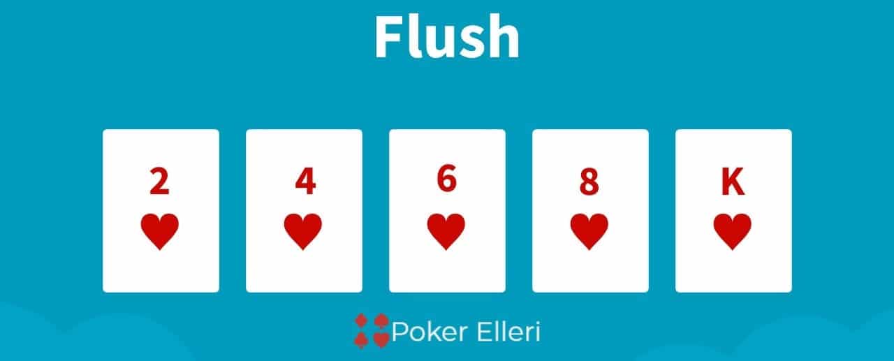 poker elleri - renk (flush)