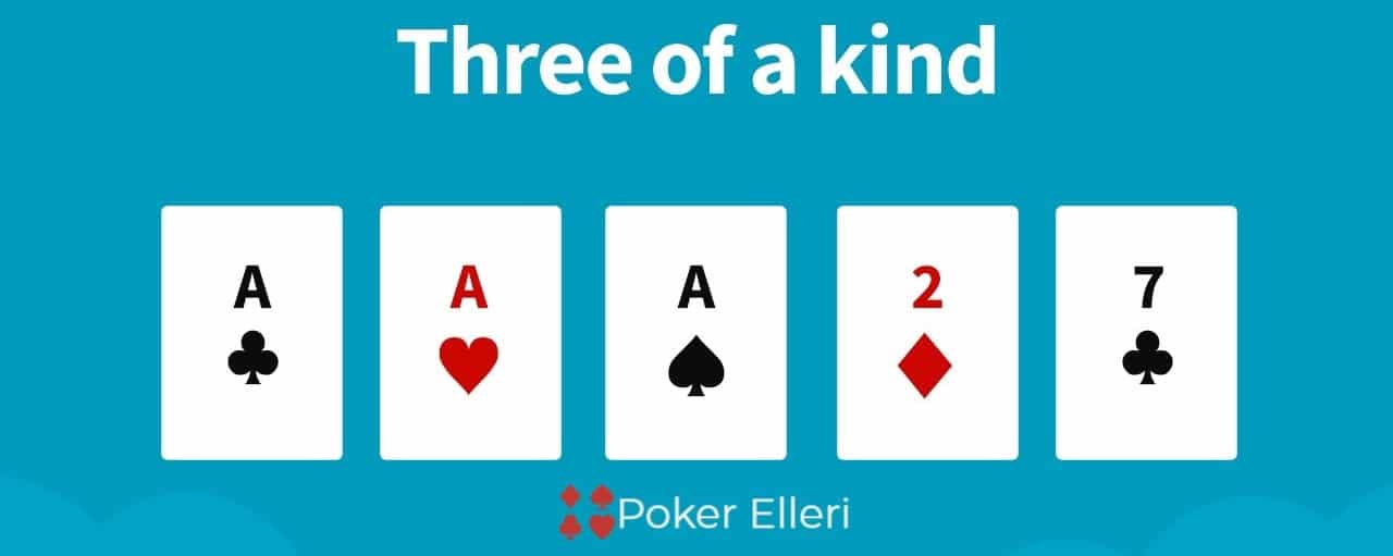 poker elleri- uclu (three of a kind)